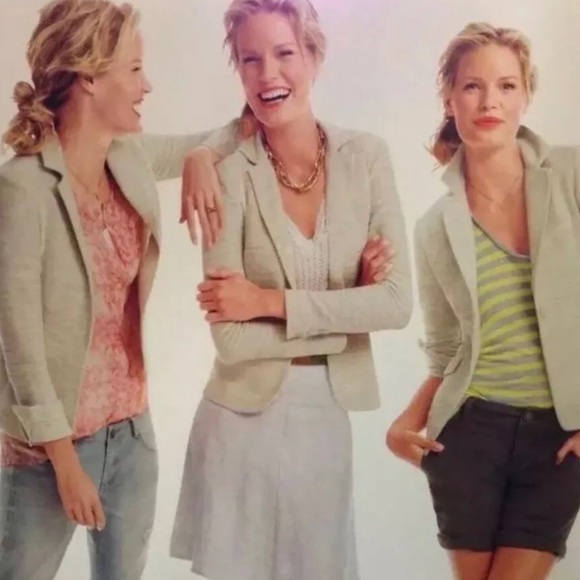 CAbi Lemon Zest Tweed Blazer Jacket #713 - Picture 11 of 11